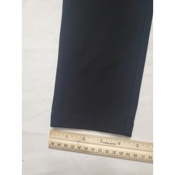 Betabrand Classic Dress Pants Size M Black Stretch Wrinkle Resistant Mid Rise - Picture 4 of 7